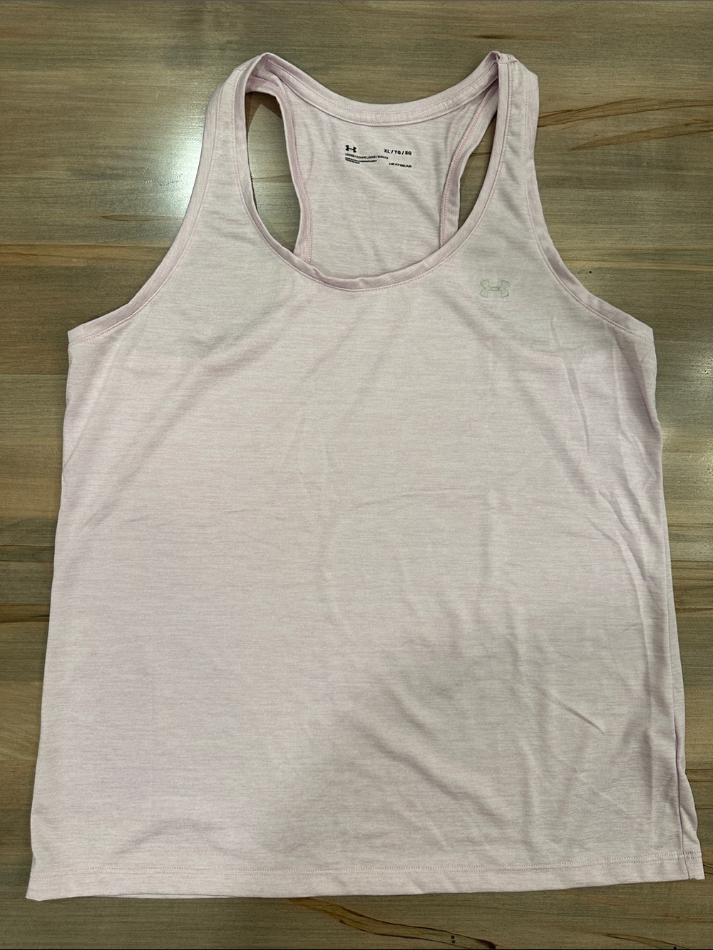 Under Armour Light Pink Racerback Performance Tank